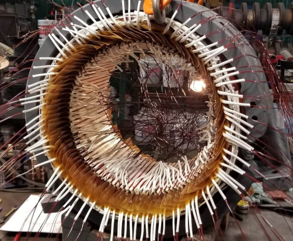 AC motor repair
